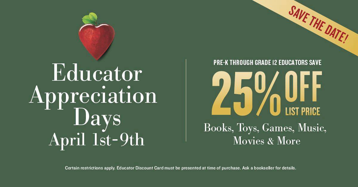 Barnes Noble Is Celebrating Educator Appreciation Days