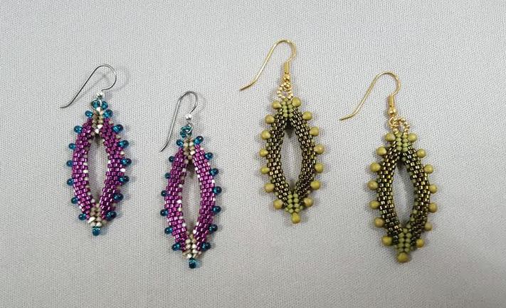 PeyoteMarquise Earrings