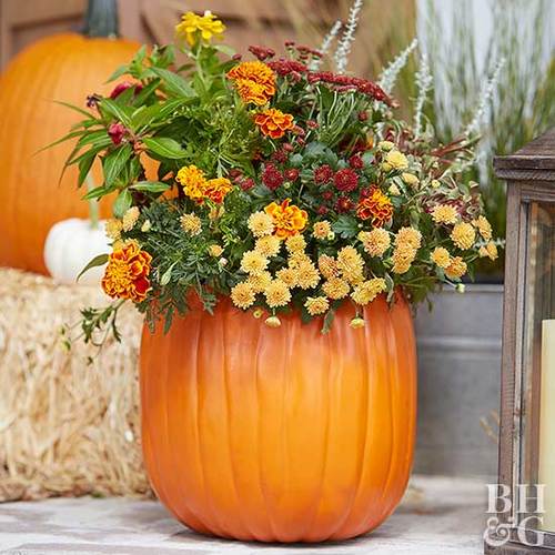 Wine and Design Autumn Planter Class