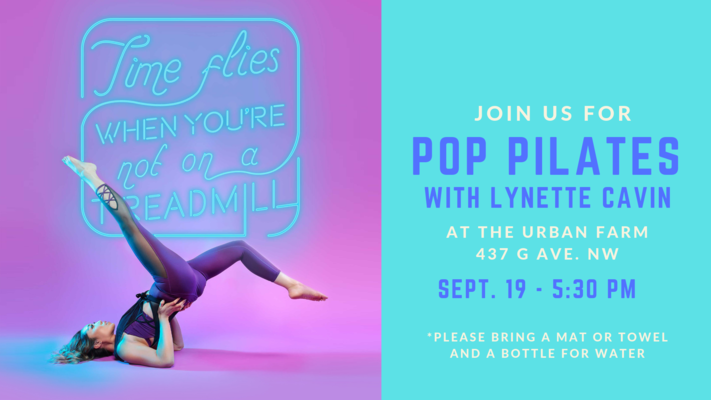 Pop Pilates at the Urban Farm